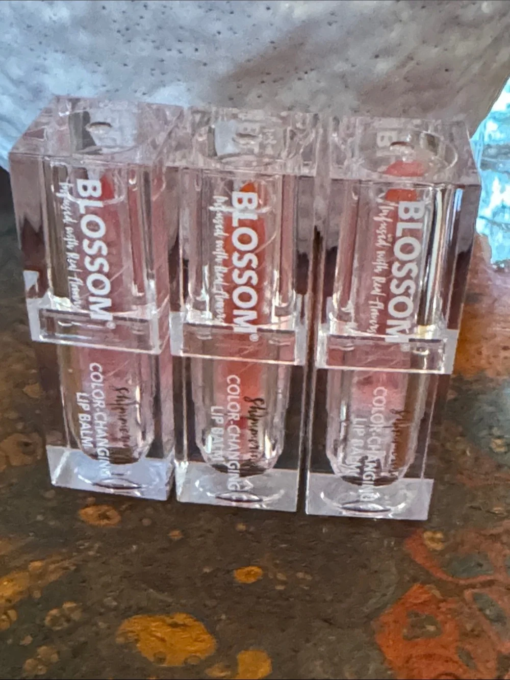 Blossom 7 Pc Hydrating Lip Gloss & Balm Set